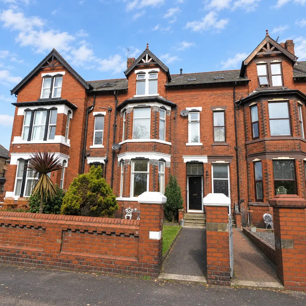 Converted period terrace forming a cluster housing scheme in Cumbria